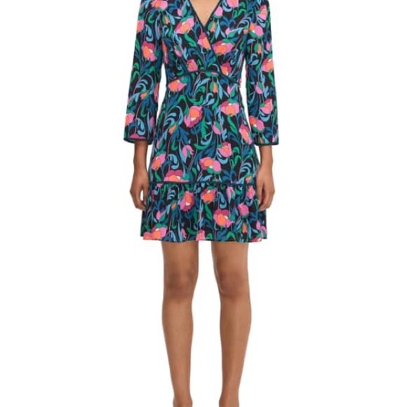 kate spade Dresses & Skirts - Kate Spade Floral Swirl Dress (NJMUB407) - size 6